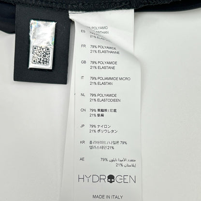 HYDROGEN ハイドロゲン 【TENNIS】ブラック ストレッチナイロンジップアップジャケット ジャケット