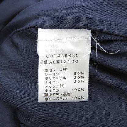 TADASHI SHOJI タダシショージ 美品 レースデザイン パーティードレス ワンピース レディース ネイビー 4 ALX1512M ワンピース