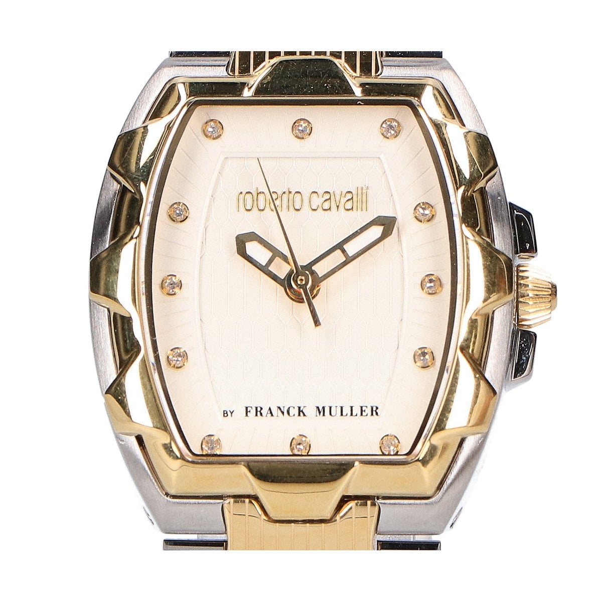 RobertoCavalli ロベルトカヴァリ 新品同様 BY FRANCK MULLER RV2L024M0101 SS QZ 腕時計