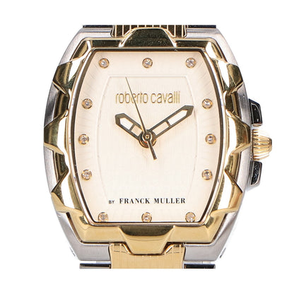 RobertoCavalli ロベルトカヴァリ 新品同様 BY FRANCK MULLER RV2L024M0101 SS QZ 腕時計