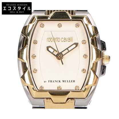 RobertoCavalli ロベルトカヴァリ 新品同様 BY FRANCK MULLER RV2L024M0101 SS QZ 腕時計