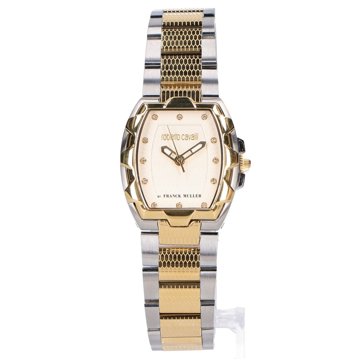 RobertoCavalli ロベルトカヴァリ 新品同様 BY FRANCK MULLER RV2L024M0101 SS QZ 腕時計