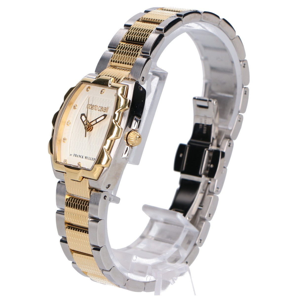RobertoCavalli ロベルトカヴァリ 新品同様 BY FRANCK MULLER RV2L024M0101 SS QZ 腕時計