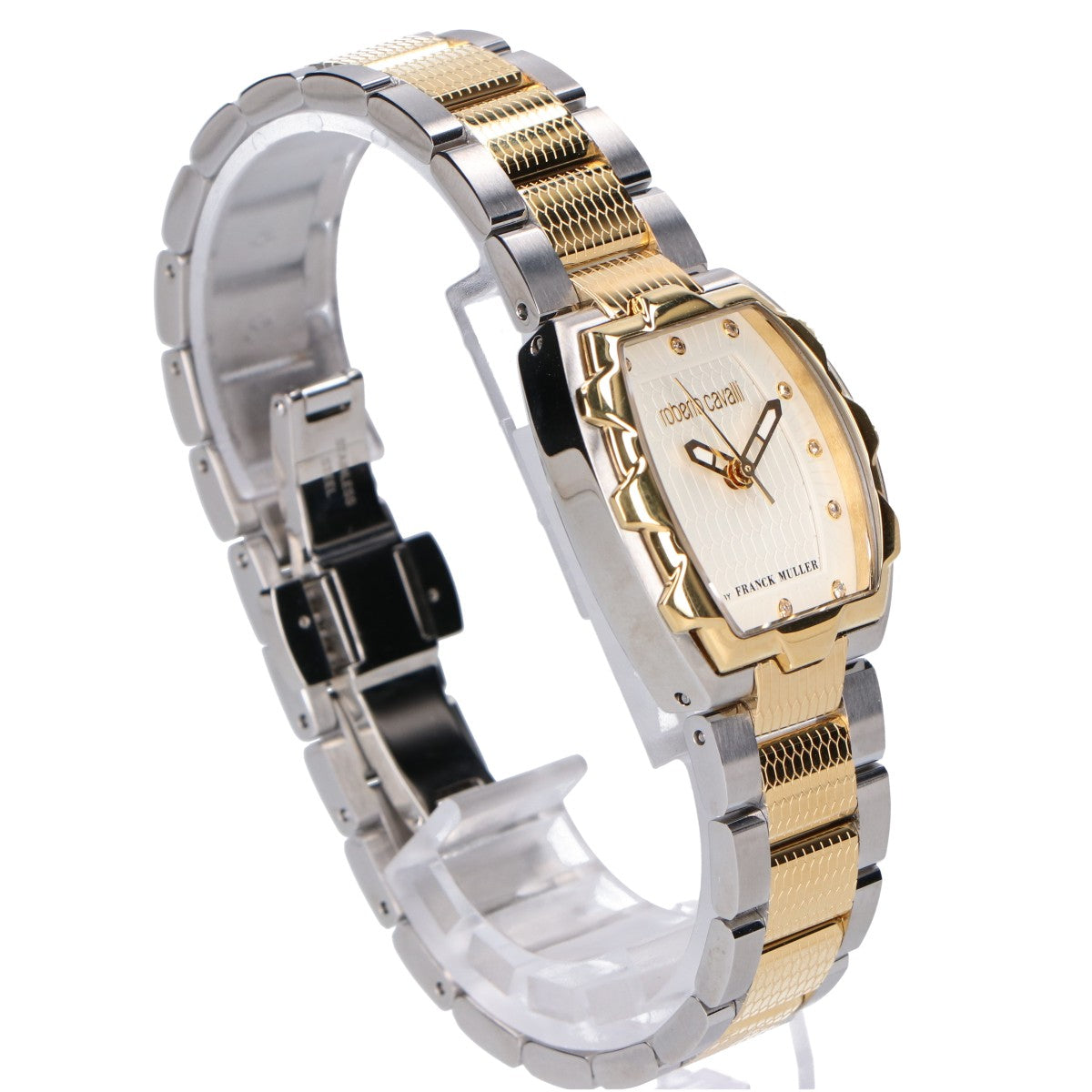 RobertoCavalli ロベルトカヴァリ 新品同様 BY FRANCK MULLER RV2L024M0101 SS QZ 腕時計