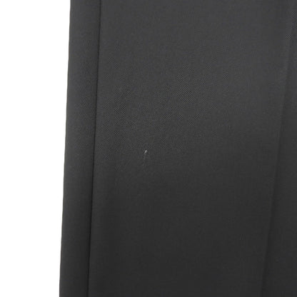 Nala Excellent Condition Rayon-Blend High-Waist Tapered Pleated Pants Bottoms Women's Black Black S 24AW-LP1 Bottoms