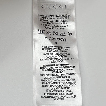 GUCCI グッチ ×アディダス 705767 XKCF8 レッド×ホワイト シルク混 3ストライプ レースプリーツニットワイドパンツ ボトムス