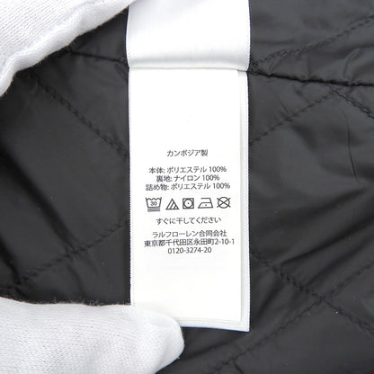 POLObyRalphLauren ポロラルフローレン フード付き ジップアップ 中綿ジャケット メンズ ブラック L ジャケット