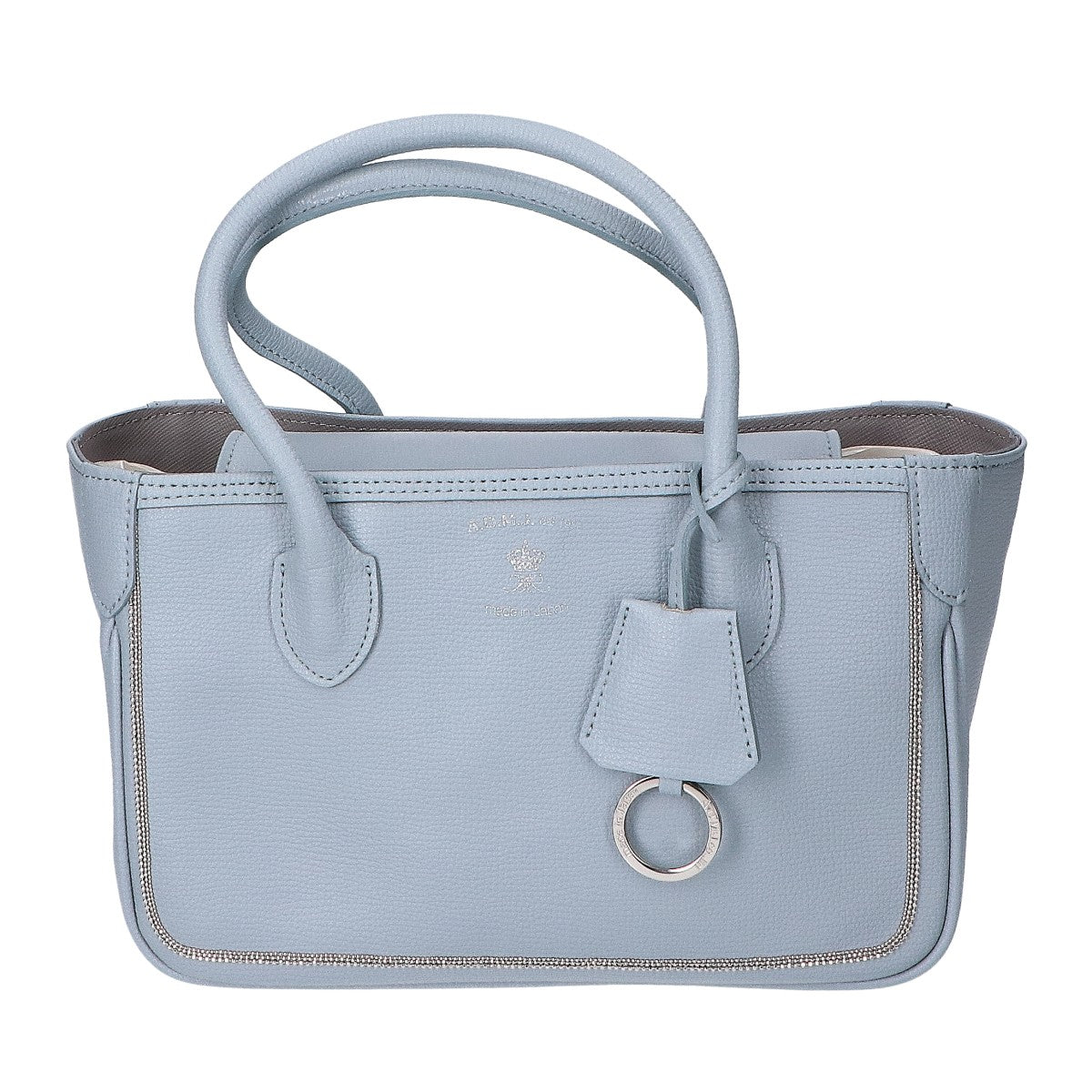 A.D.M.J. Accessoires De Mademoiselle ADMJ 【新品同様】ビーズチェーン スクエア ミニ ボストンバッグ