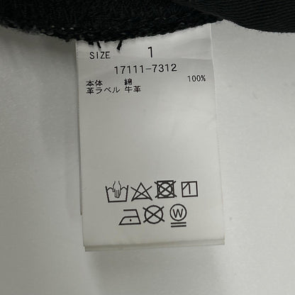 CLANE クラネ 17111ー7312 インディゴ シルクデニム タックワイドデニムパンツ ボトムス