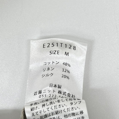 evam eva エヴァムエヴァ 【25年製】E251T128 リネン/シルク混 ワンピース