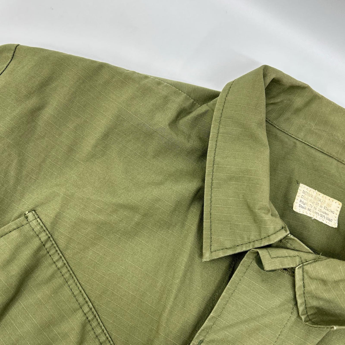 U.S.ARMY U.S. Army 60s Khaki Ripstop jungle fatigues jacket Jacket