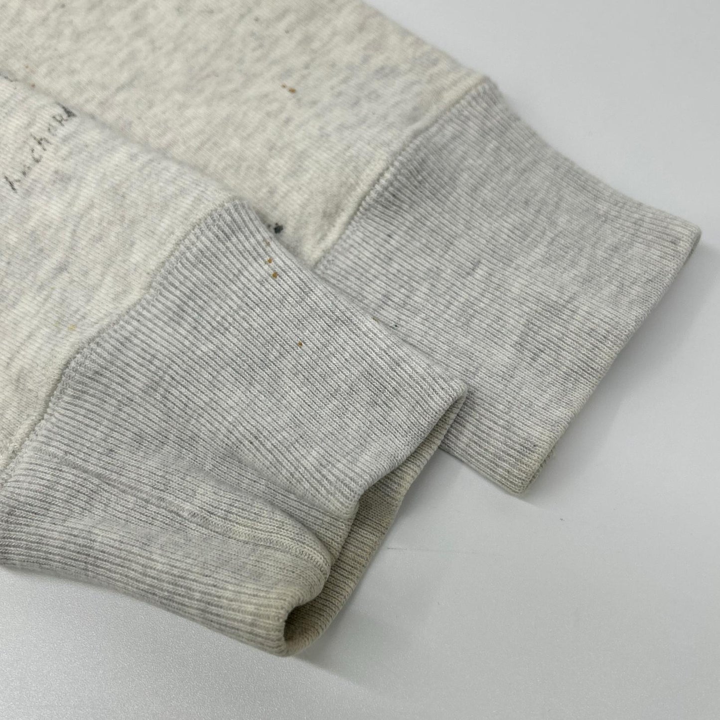 GLADHAND グラッドハンド ベージュ 巻葉 ヴィンテージフィニッシュ加工 ハンドペイント GLADDEN スウェット トップス