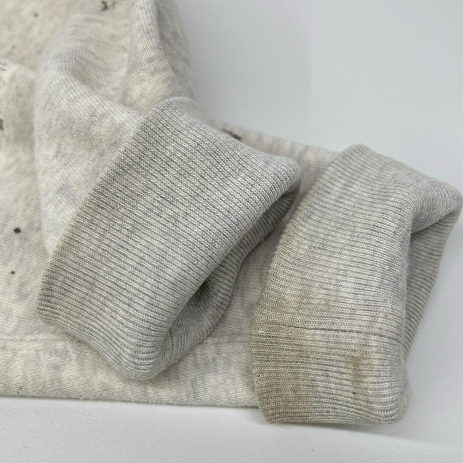 GLADHAND グラッドハンド ベージュ 巻葉 ヴィンテージフィニッシュ加工 ハンドペイント GLADDEN スウェット トップス