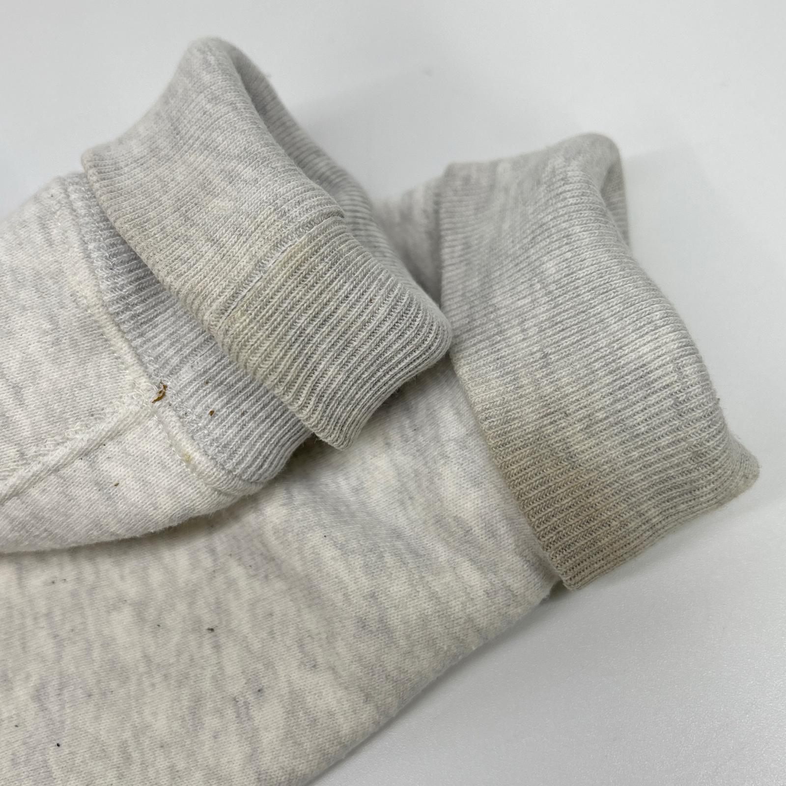 GLADHAND グラッドハンド ベージュ ネズミ ヴィンテージフィニッシュ加工 ハンドペイント GLADDEN スウェット トップス