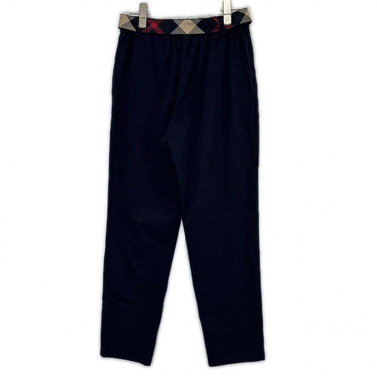 CB CRESTBRIDGE シービークレストブリッジ 24年製 ネイビー リボンベルト付きスタンダードパンツ ボトムス