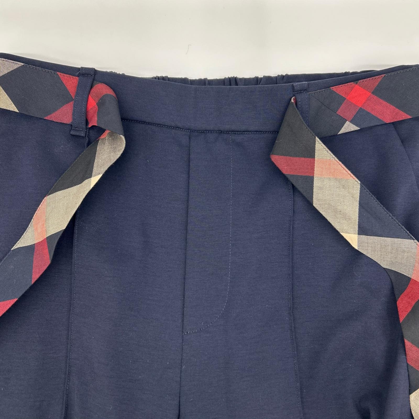 CB CRESTBRIDGE CB Crestbridge 2024 Navy Standard Pants with Ribbon Belt Bottoms