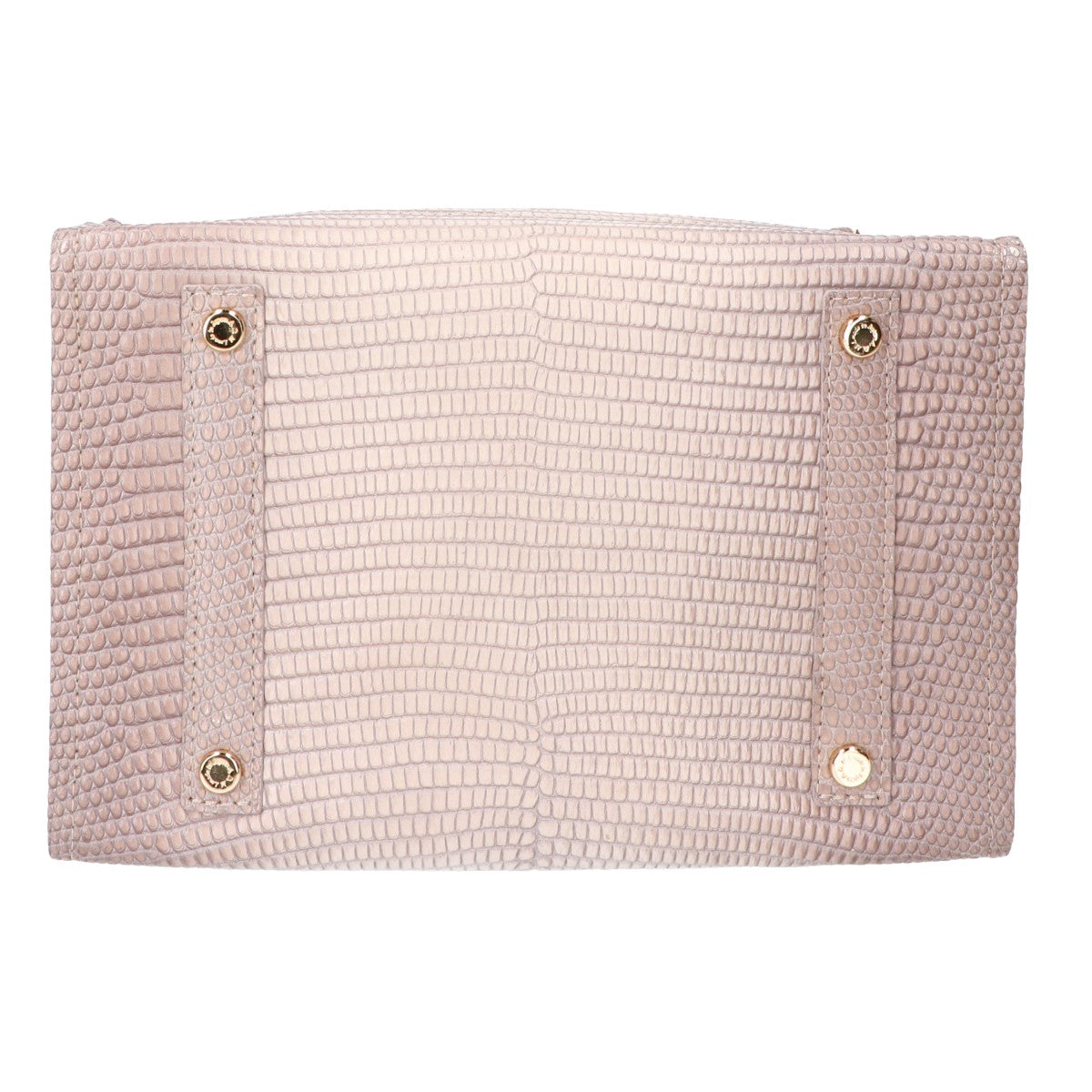 A.D.M.J. Accessoires De Mademoiselle ADMJ 型押しレザー ハンドバッグ