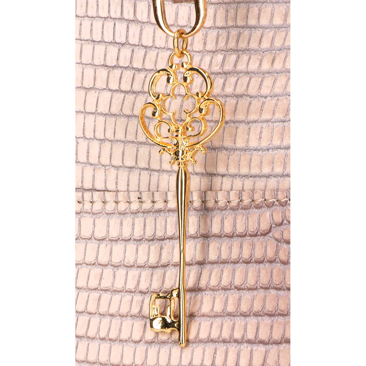 A.D.M.J. Accessoires De Mademoiselle ADMJ 型押しレザー ハンドバッグ