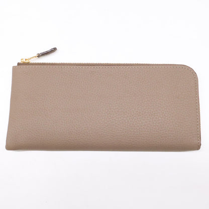 OHBA Oohasaki Seikan 【Like New】1245-3-GMS L-Zip Long Wallet with Coin Pocket
