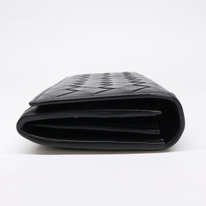 BOTTEGA VENETA ボッテガヴェネタ 666935 イントレチャート フラップ ロングウォレット 長財布（小銭入れあり）