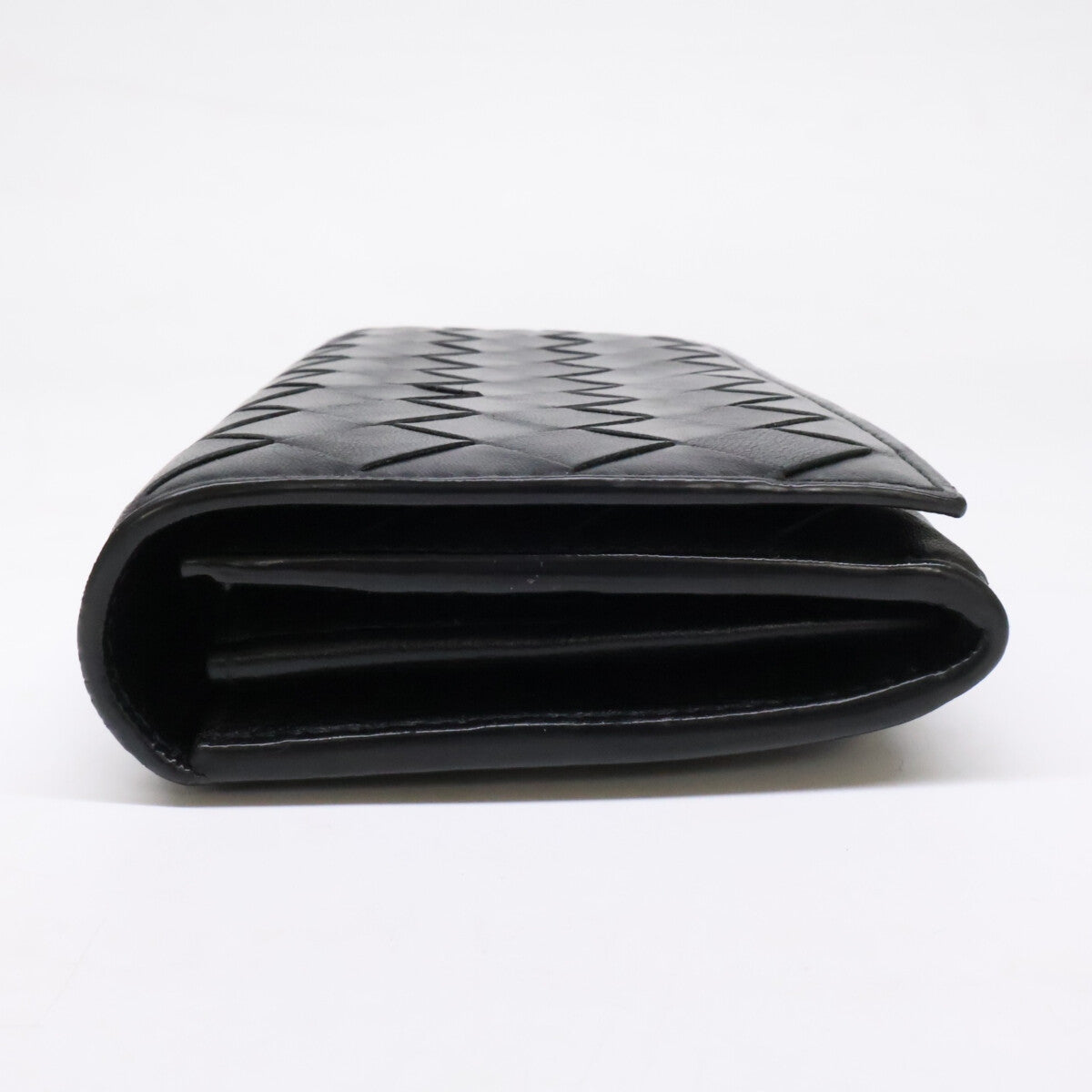 BOTTEGA VENETA ボッテガヴェネタ 666935 イントレチャート フラップ ロングウォレット 長財布（小銭入れあり）