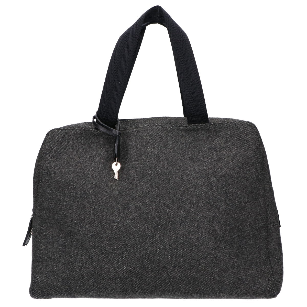 PRADA プラダ B8516 FELTRO+VITELL トライアングルプレート フェルト ハンドバッグ
