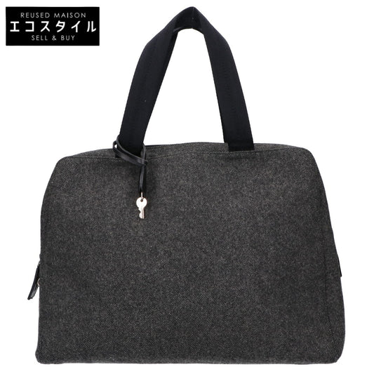 PRADA プラダ B8516 FELTRO+VITELL トライアングルプレート フェルト ハンドバッグ