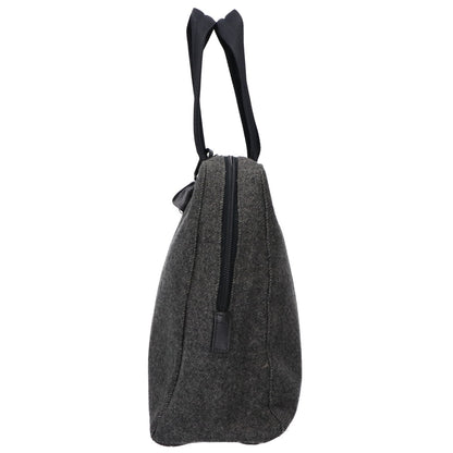 PRADA プラダ B8516 FELTRO+VITELL トライアングルプレート フェルト ハンドバッグ