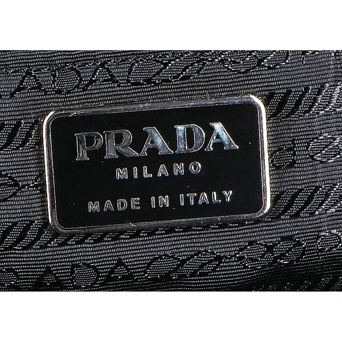 PRADA プラダ B8516 FELTRO+VITELL トライアングルプレート フェルト ハンドバッグ