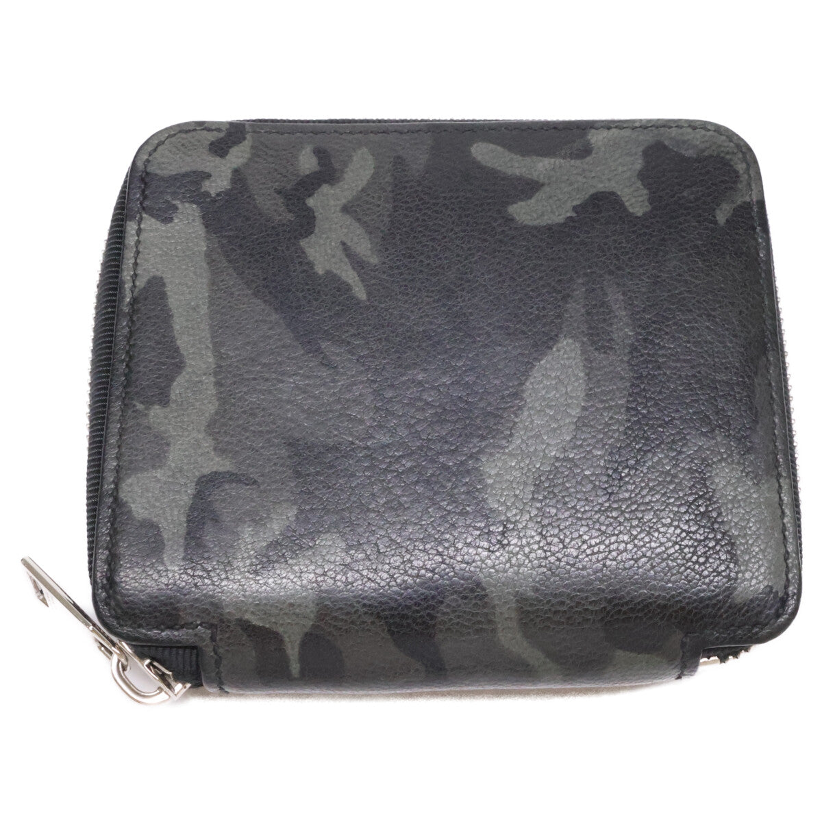 MAiSON TAKUYA メゾンタクヤ 【美品】カモフラージュ柄 ラウンドファスナー コンパクトウォレット 二つ折り財布（小銭入れあり）
