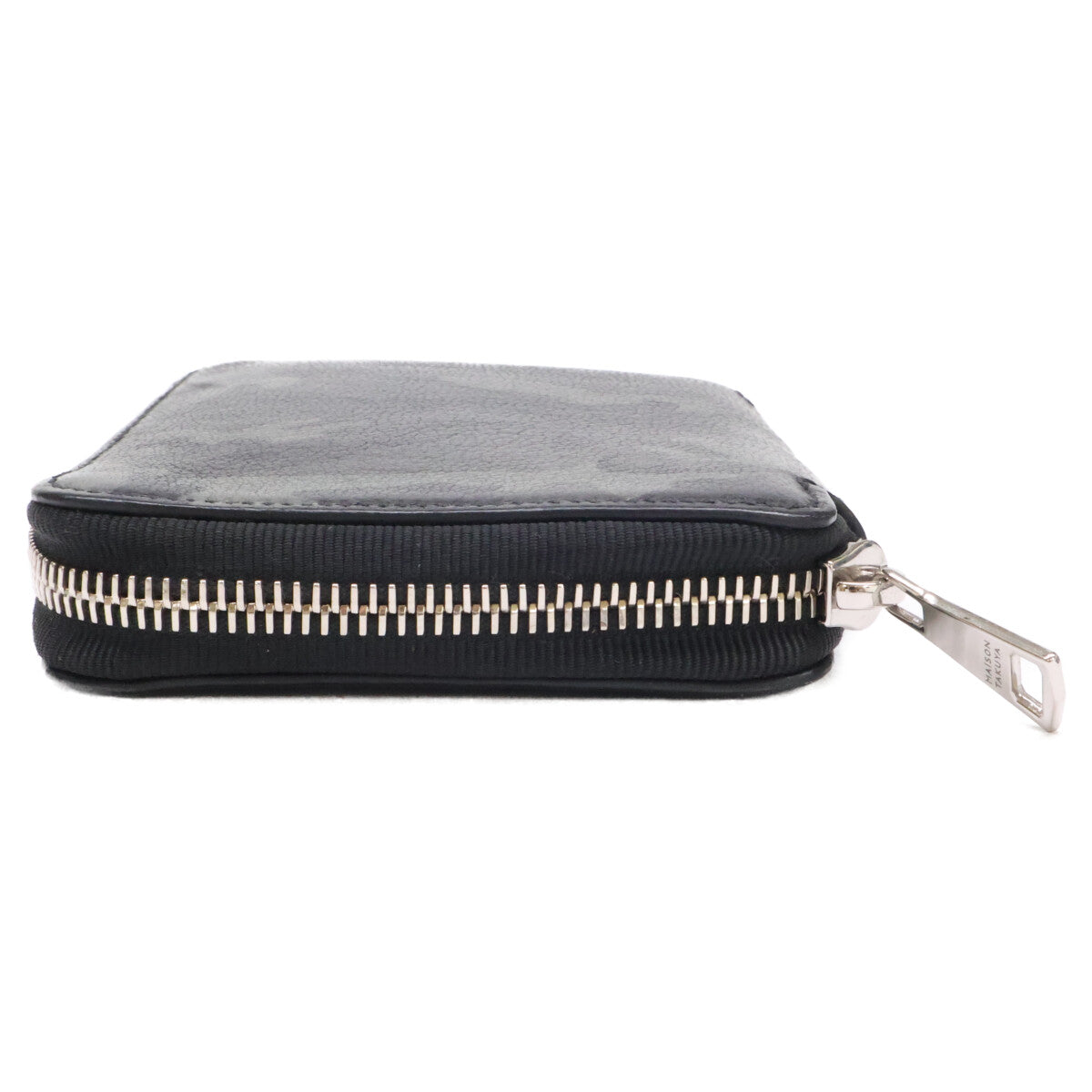 MAiSON TAKUYA メゾンタクヤ 【美品】カモフラージュ柄 ラウンドファスナー コンパクトウォレット 二つ折り財布（小銭入れあり）