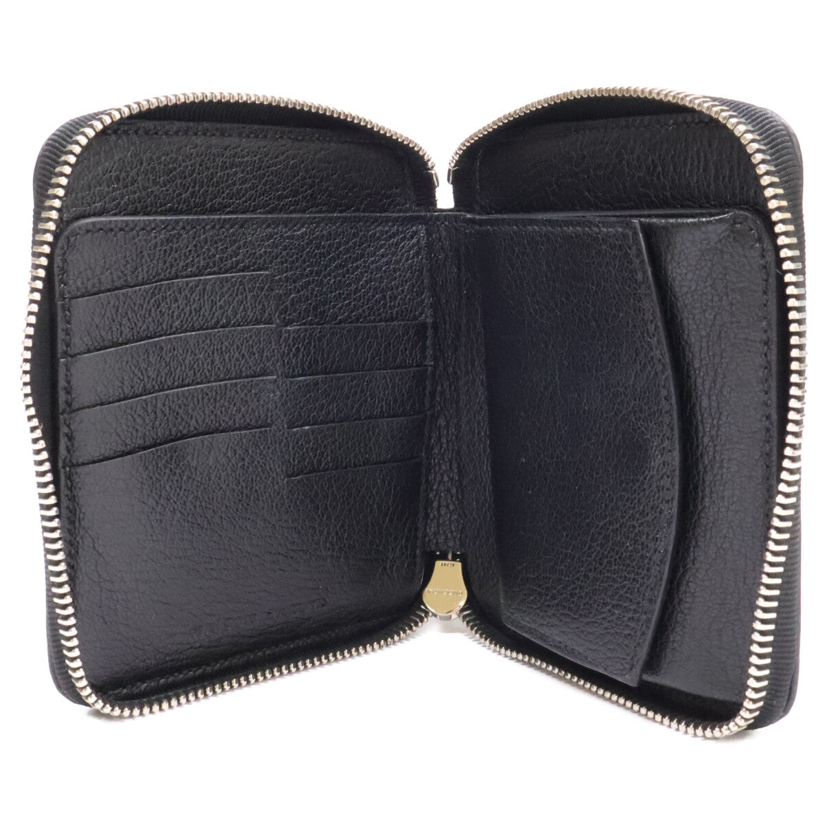 MAiSON TAKUYA メゾンタクヤ 【美品】カモフラージュ柄 ラウンドファスナー コンパクトウォレット 二つ折り財布（小銭入れあり）