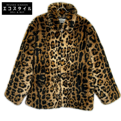 WACKO MARIA ワコマリア ベージュ アニマル LEOPARD FUR ZIP JACKET/レオパードファー ジップジャケット ジャケット