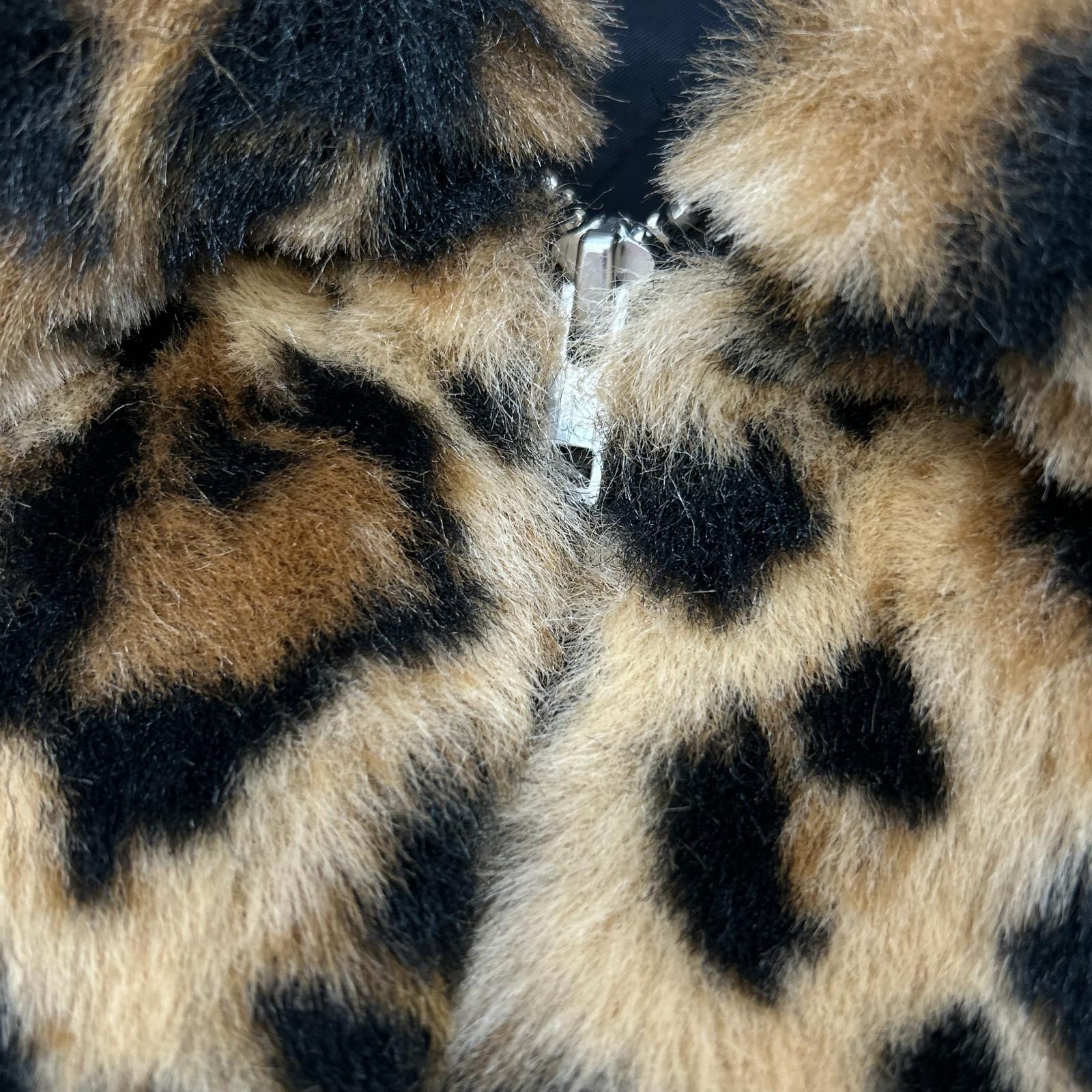 WACKO MARIA ワコマリア ベージュ アニマル LEOPARD FUR ZIP JACKET