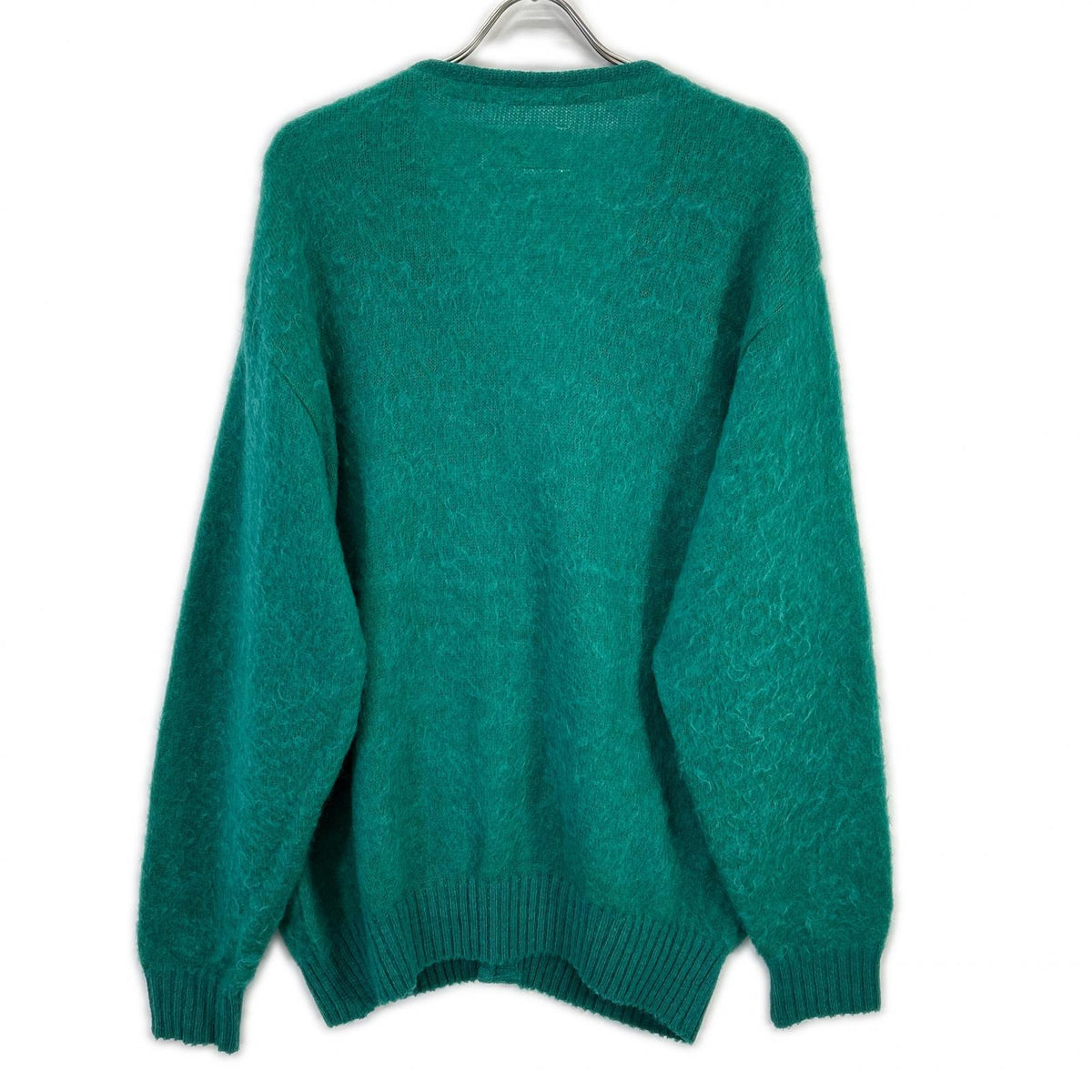 WACKO MARIA ワコマリア グリーン ウール混 MOHAIR KNIT CARDIGAN/モヘアニットカーディガン トップス