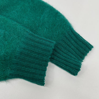 WACKO MARIA ワコマリア グリーン ウール混 MOHAIR KNIT CARDIGAN/モヘアニットカーディガン トップス