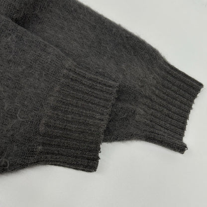 WACKO MARIA ワコマリア グレー ウール混 MOHAIR KNIT CARDIGAN/モヘアニットカーディガン トップス