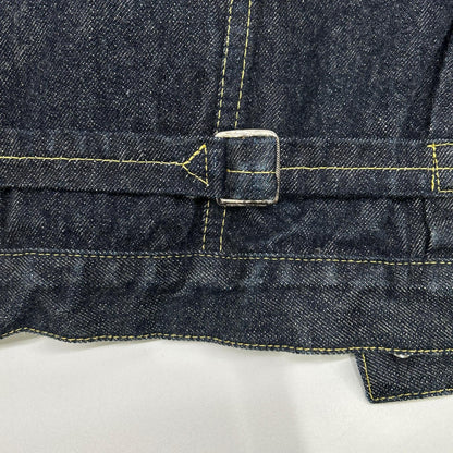 TCB JEANS&CO. ティーシービージーンズ New S40's Jacket WWⅡ大戦モデル インディゴ コットン シンチバック 月桂樹ボタン Tバック 14oz デニムジャケット ジャケット