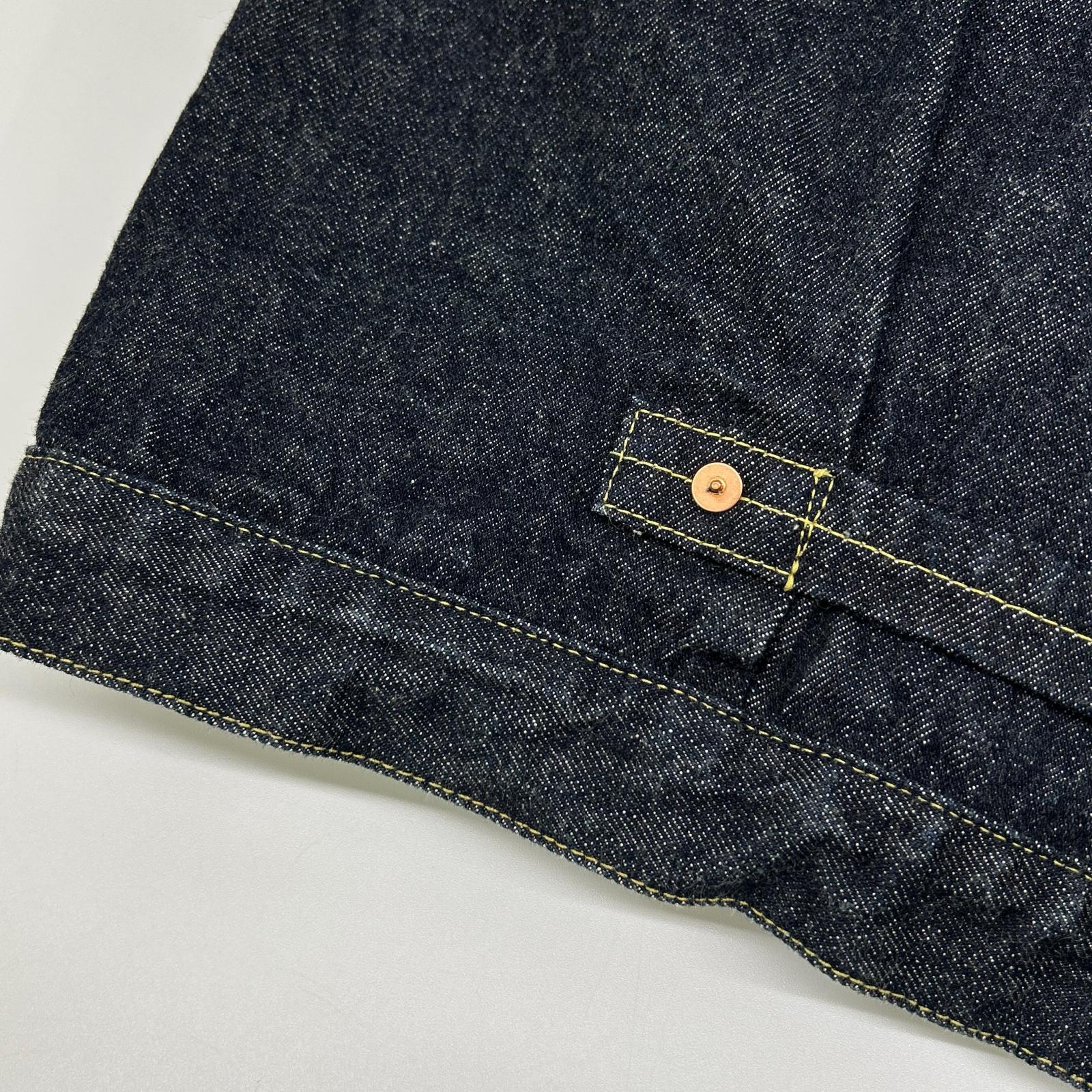 TCB JEANS&CO. ティーシービージーンズ New S40's Jacket WWⅡ大戦モデル インディゴ コットン シンチバック 月桂樹ボタン Tバック 14oz デニムジャケット ジャケット
