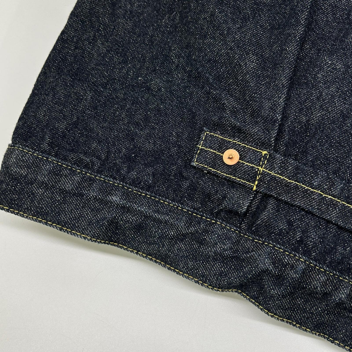 TCB JEANS&CO. ティーシービージーンズ New S40's Jacket WW II 大戦モデル インディゴ コットン シンチバック 月桂樹ボタン Tバック 14oz デニムジャケット ジャケット