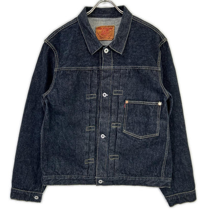 TCB JEANS&CO. ティーシービージーンズ New S40's Jacket WW II 大戦モデル インディゴ コットン シンチバック 月桂樹ボタン Tバック 14oz デニムジャケット ジャケット