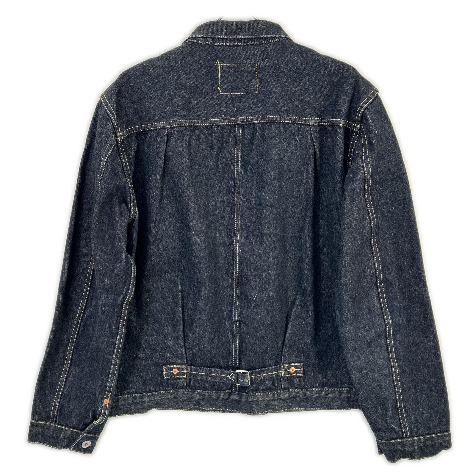 TCB JEANS&CO. ティーシービージーンズ New S40's Jacket WWⅡ大戦モデル インディゴ コットン シンチバック 月桂樹ボタン Tバック 14oz デニムジャケット ジャケット