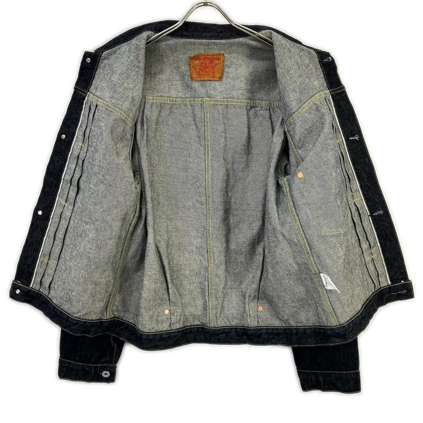 TCB JEANS&CO. ティーシービージーンズ New S40's Jacket WWⅡ大戦モデル インディゴ コットン シンチバック 月桂樹ボタン Tバック 14oz デニムジャケット ジャケット