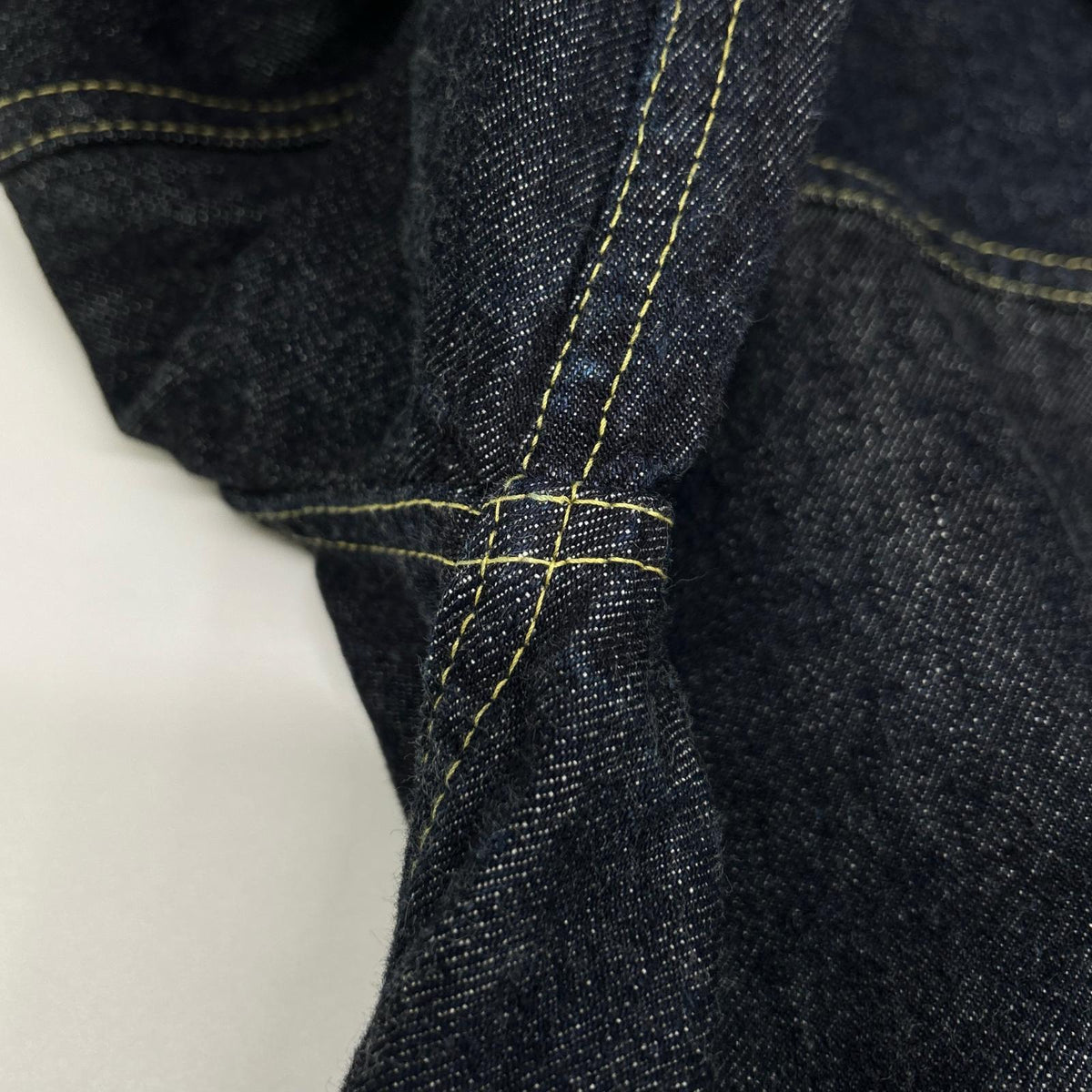 TCB JEANS&CO. ティーシービージーンズ New S40's Jacket WW II 大戦モデル インディゴ コットン シンチバック 月桂樹ボタン Tバック 14oz デニムジャケット ジャケット