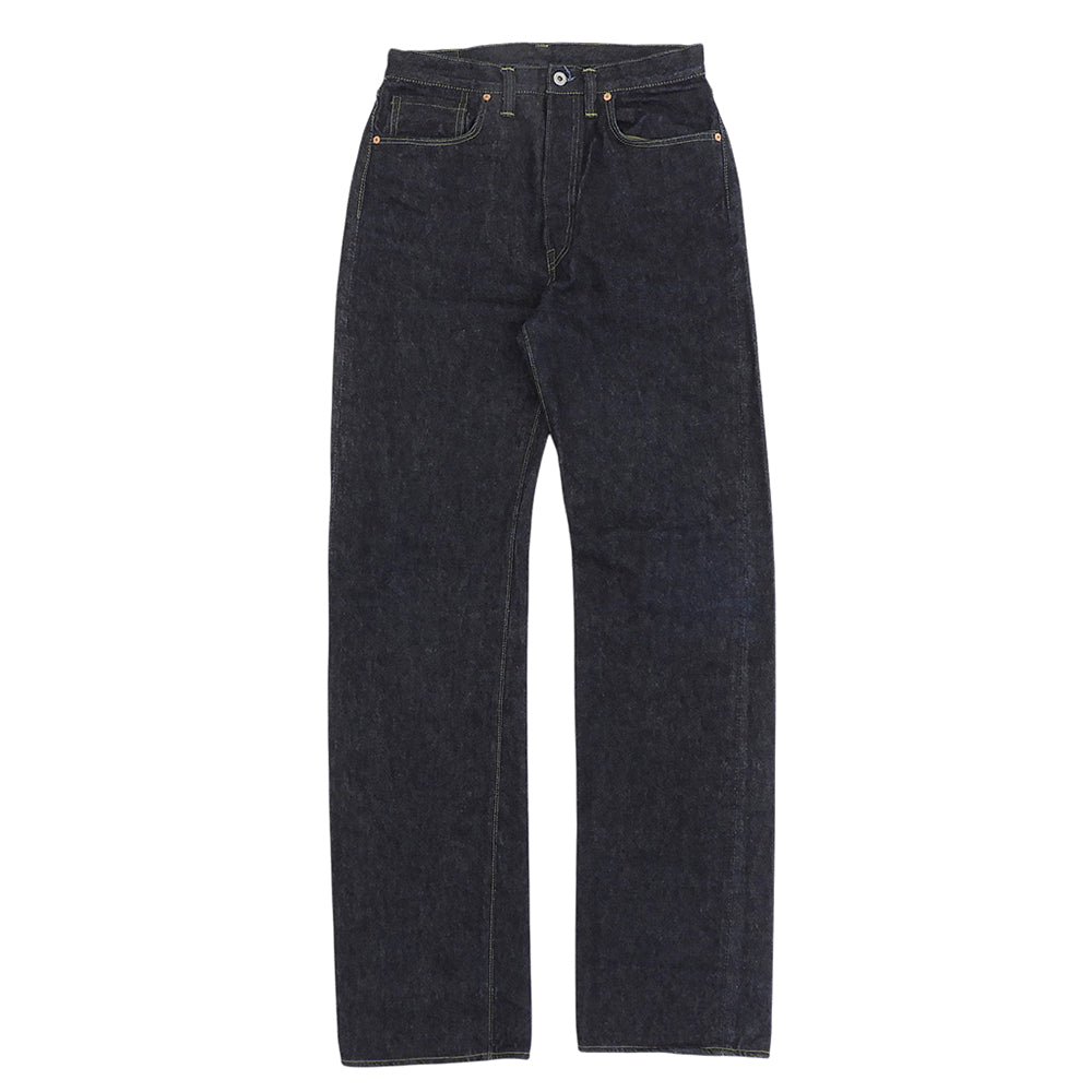 TCB JEANS&CO. ティーシービージーンズ 美品 S40’s Jeans WWⅡ 大戦モデル コットン 月桂樹ボタン 14oz ボタン フライデニムパンツ インディゴ ボトムス