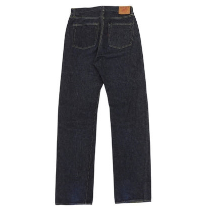 TCB JEANS&CO. ティーシービージーンズ 美品 S40’s Jeans WWⅡ 大戦モデル コットン 月桂樹ボタン 14oz ボタン フライデニムパンツ インディゴ ボトムス