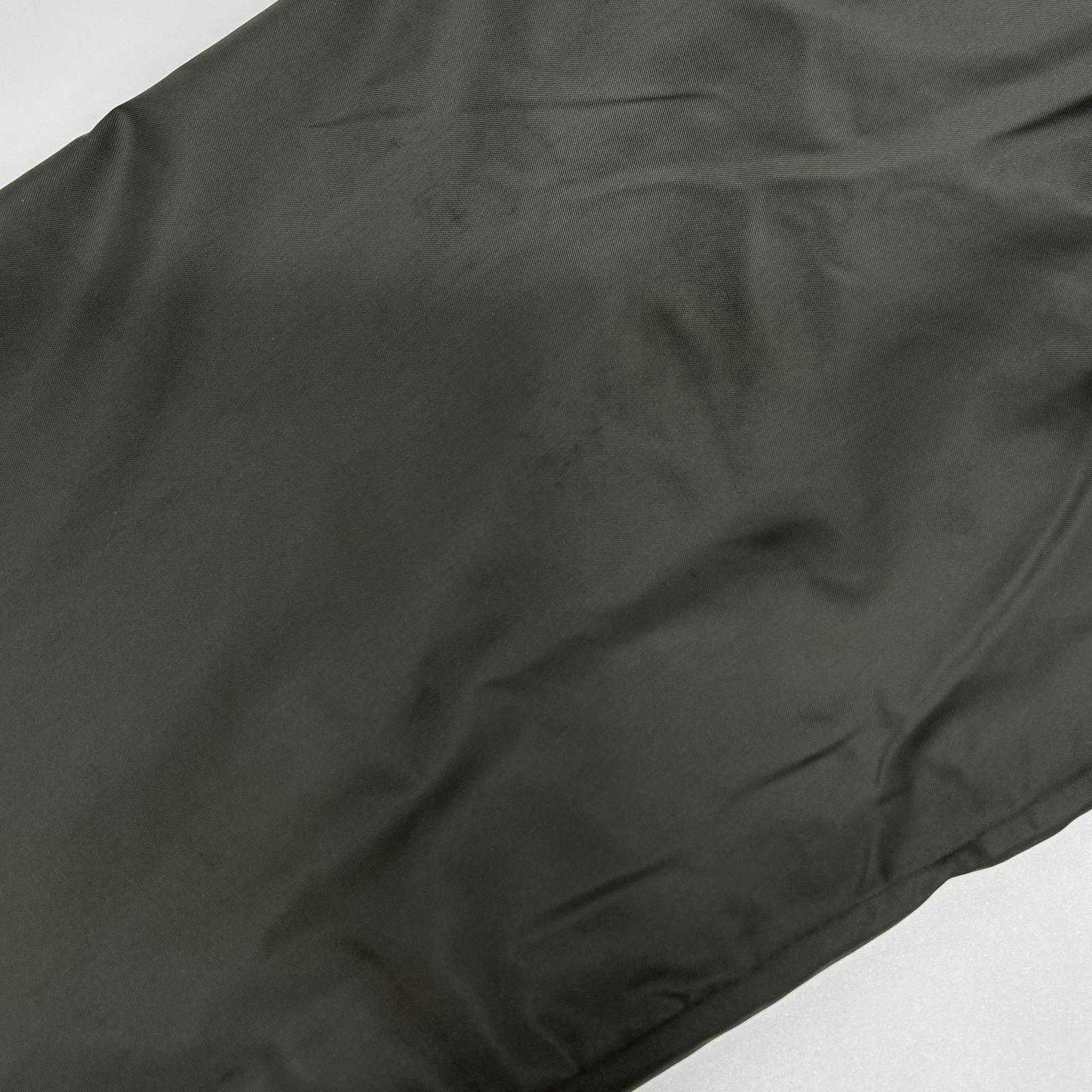 PORKCHOP ポークチョップ グレー ナイロン バックプリント ナイロン BOA COACH JKT/ボアコーチジャケット ジャケット
