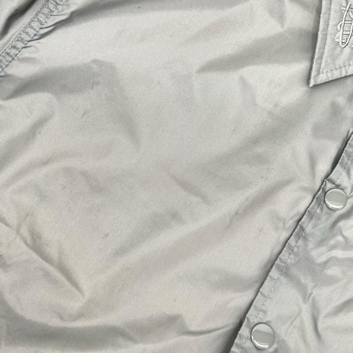 PORKCHOP ポークチョップ グレー ナイロン バックプリント ナイロン BOA COACH JKT/ボアコーチジャケット ジャケット