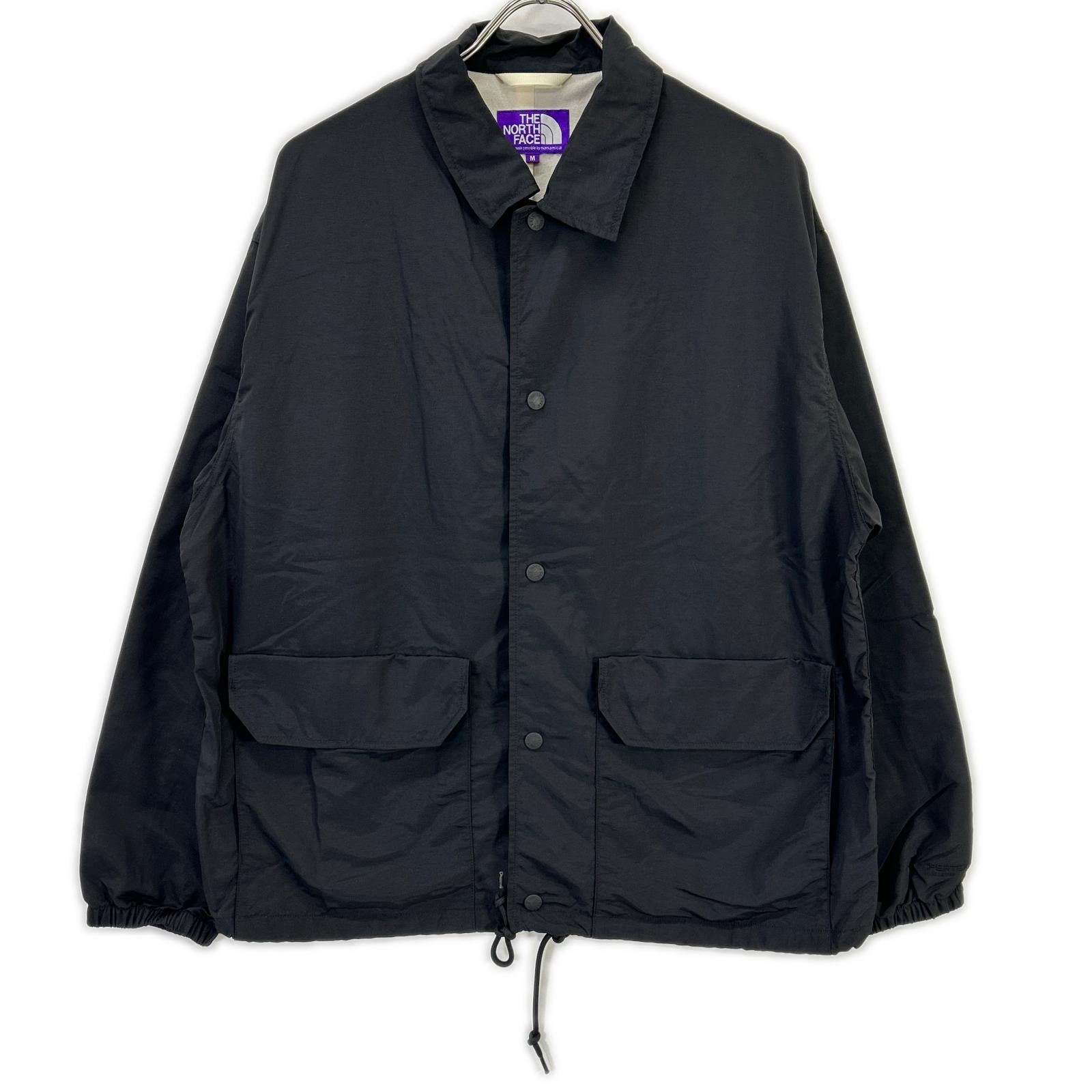 THE NORTH FACE PURPLE LABEL ザ ノースフェイス パープルレーベル 25年製 N25FA058 ブラック PERTEX UNLIMITED Field Coach Jacket ジャケット
