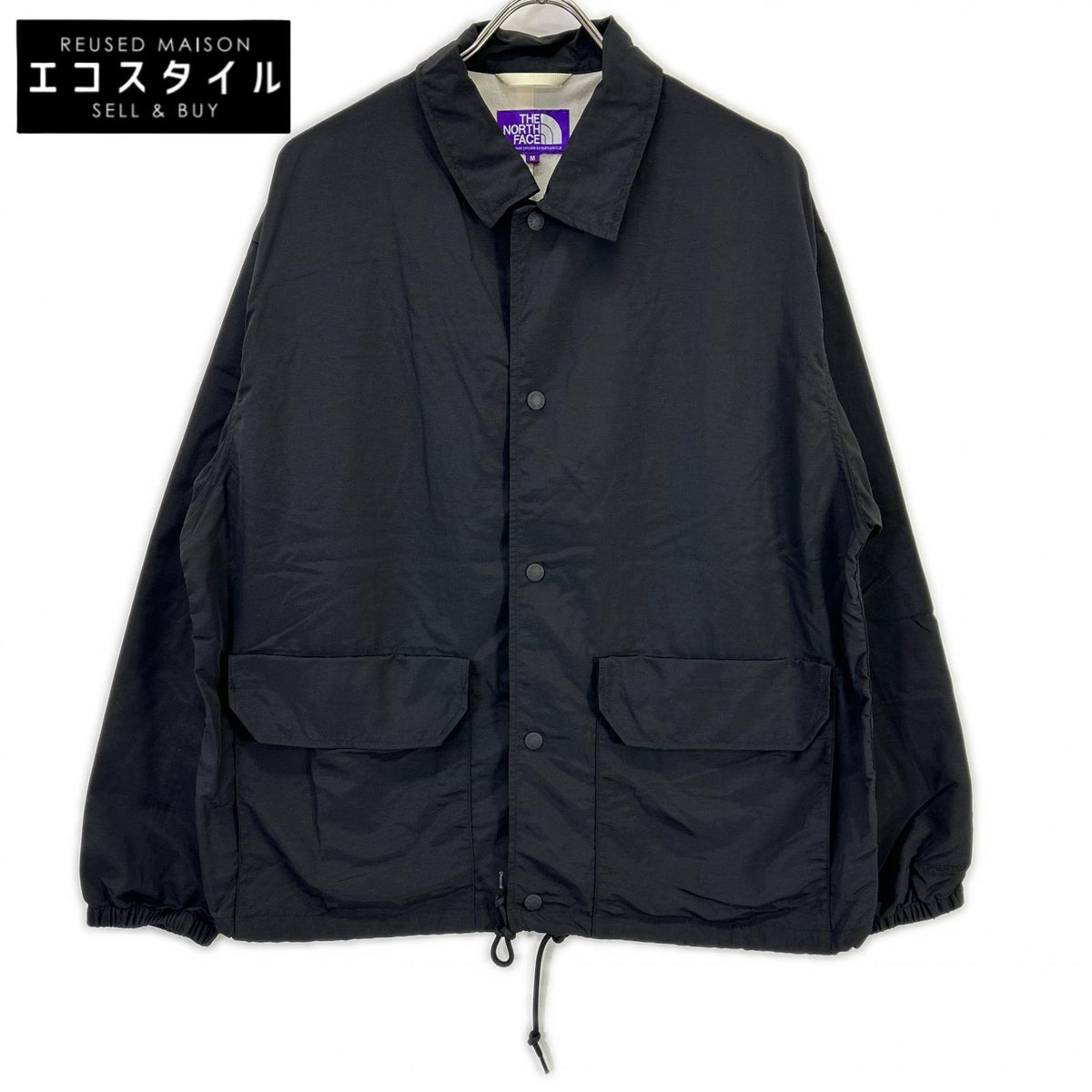 THE NORTH FACE PURPLE LABEL ザ ノースフェイス パープルレーベル 25年製 N25FA058 ブラック PERTEX UNLIMITED Field Coach Jacket ジャケット